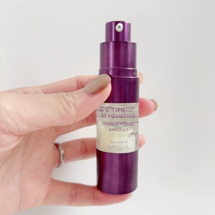 ミシャ タイムレボリューション レチ500ショット美容液/MISSHA/美容液を使ったクチコミ(3枚目)