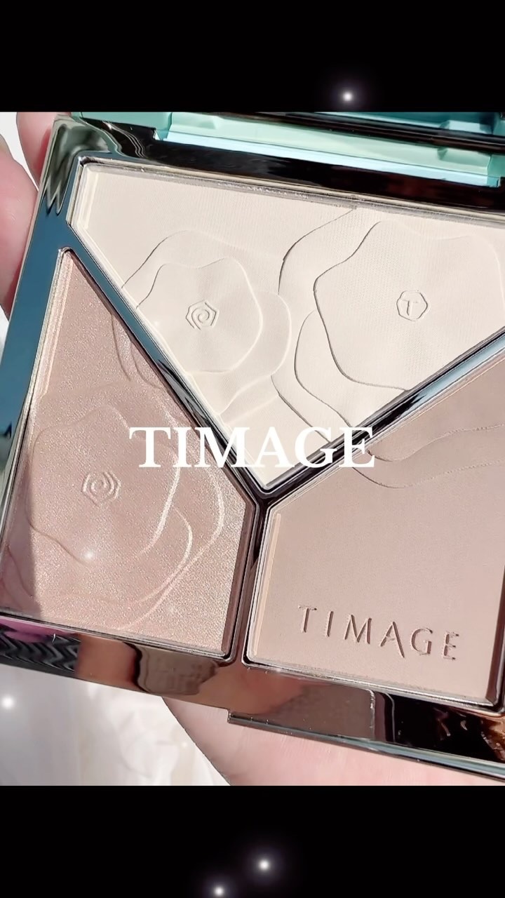 ハイライトシェーディングパレット/TIMAGE/パウダーハイライトを使ったクチコミ（1枚目）