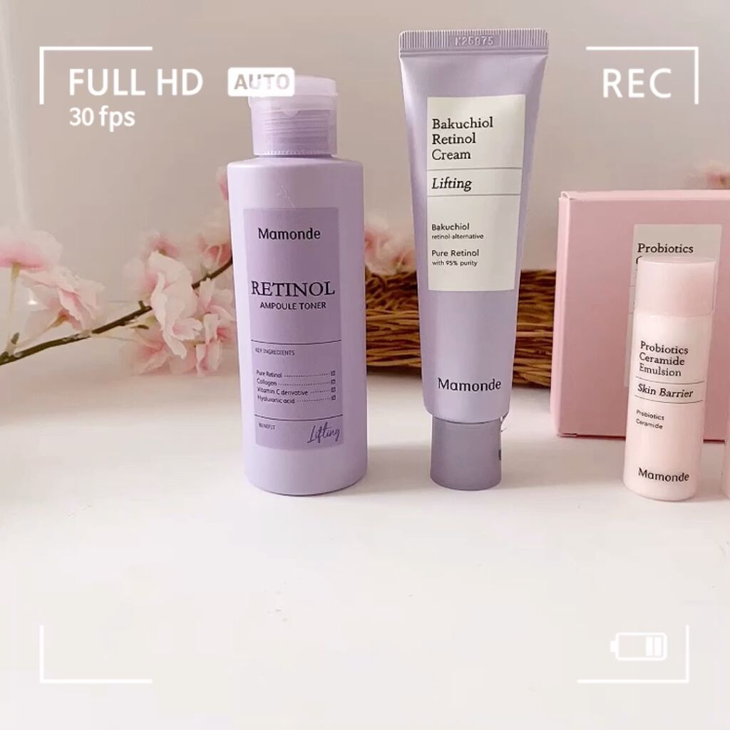  レチノールアンプルトナー/Mamonde/化粧水を使ったクチコミ（1枚目）