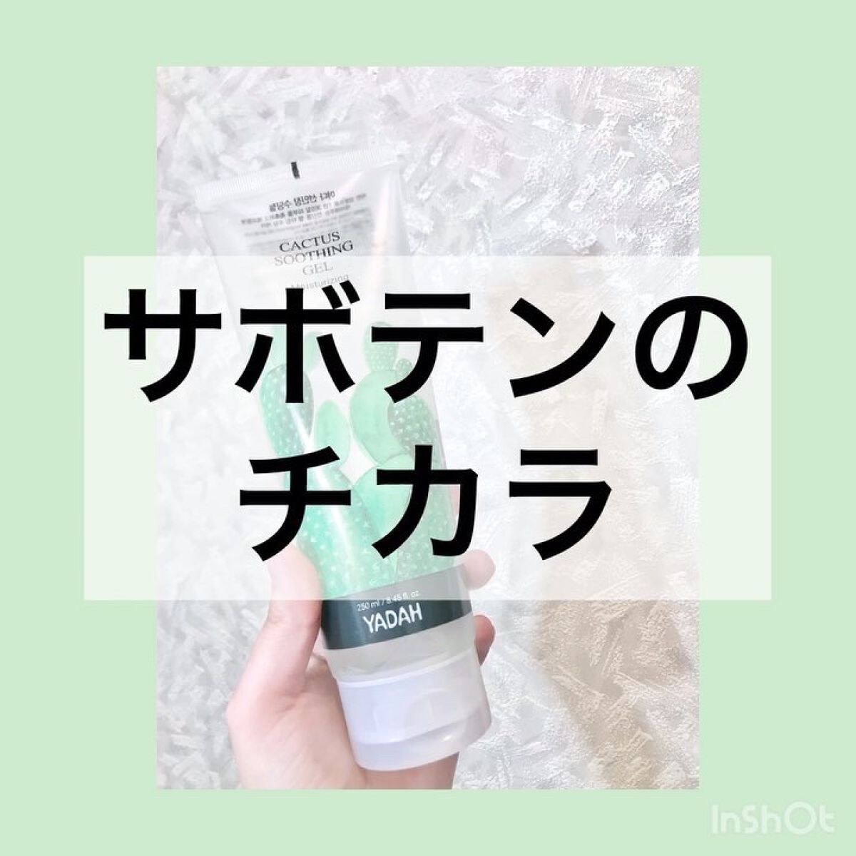 カクタススージングジェル/YADAH/ボディクリームを使ったクチコミ（2枚目）