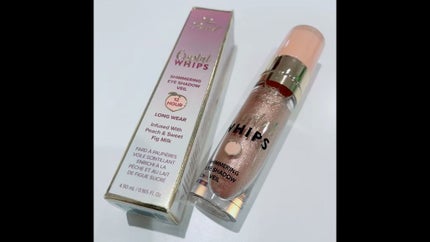 クリスタルホイップス ロングウェアリング シマ—リング アイシャドウ/Too Faced/リキッドアイシャドウを使ったクチコミ(1枚目)