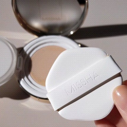 グロウ クッション ライト <ライトタイプ>/MISSHA/クッションファンデーションを使ったクチコミ(1枚目)