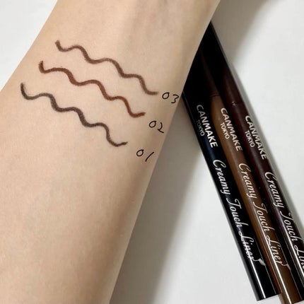 クリーミータッチライナー/キャンメイク/ジェルアイライナーの人気ショート動画