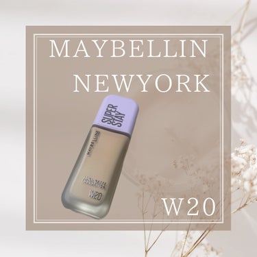 

MAYBELLINE NEW YORK
SPステイ ルミマット リキッド ファンデーション
W20

こんにちは。
椿です。

ラスト、W20です。


#PR #メイベリン

#LIPSプレゼント