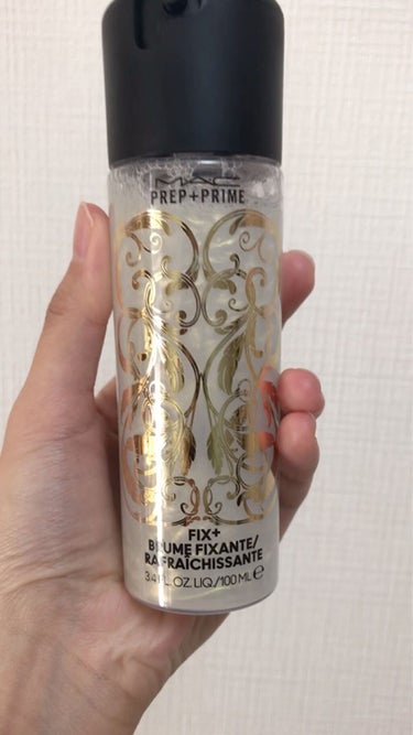 プレップ プライム フィックス+ ゴールドライト／ピンクライト/M・A・C/ミスト状化粧水を使ったクチコミ（2枚目）