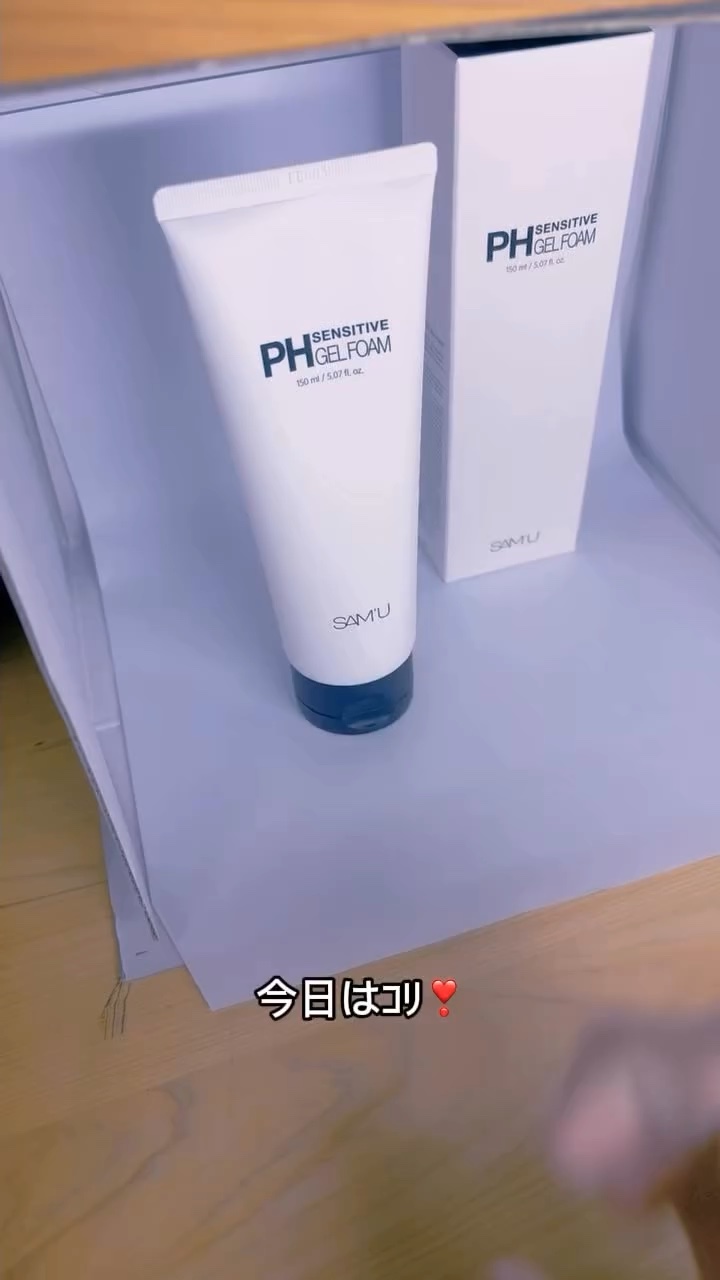 PHセンシティブジェルフォーム/SAM'U/その他洗顔料の人気ショート動画