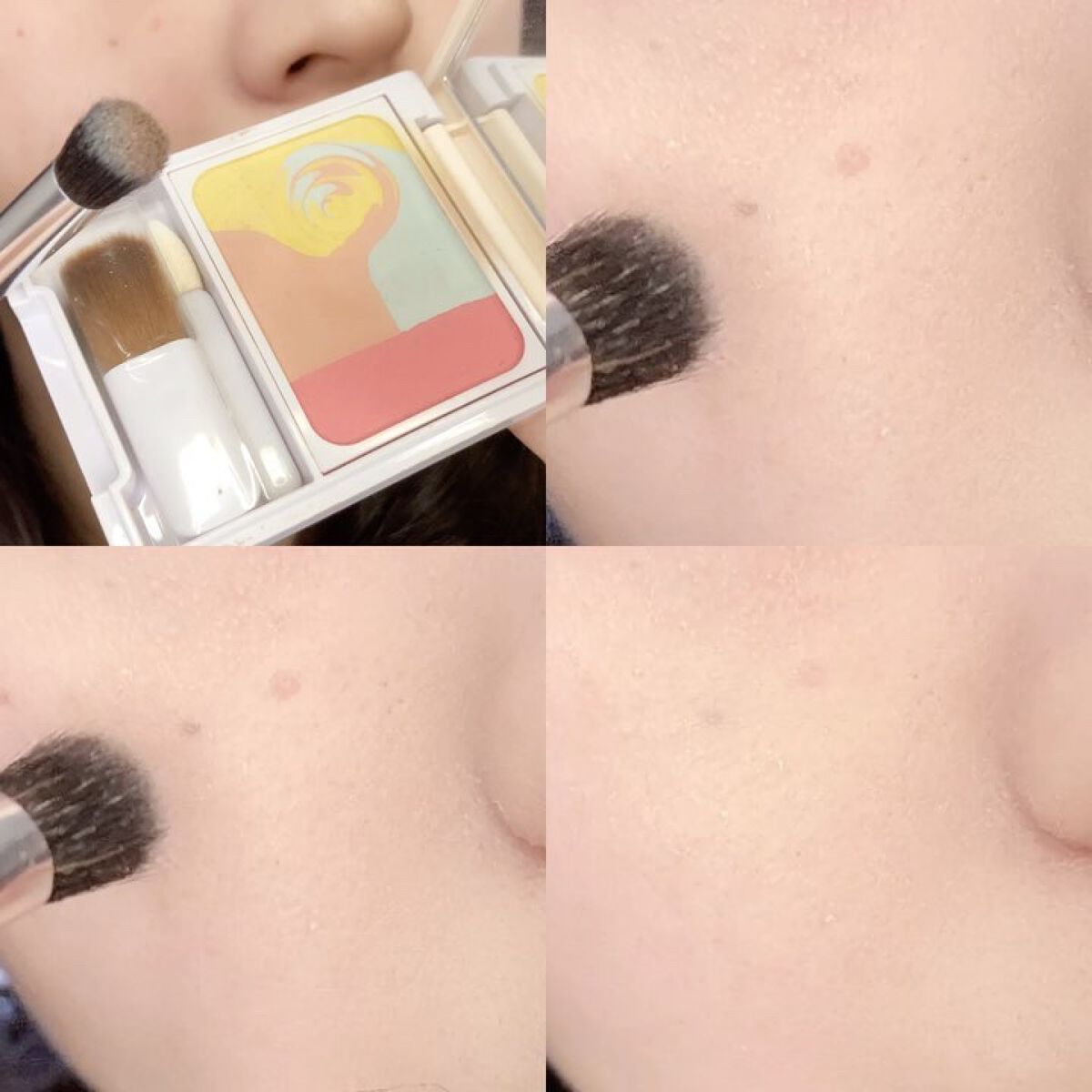 しみクマ消しコンシーラーブラシ/六角館さくら堂/メイクブラシの動画クチコミ5つ目