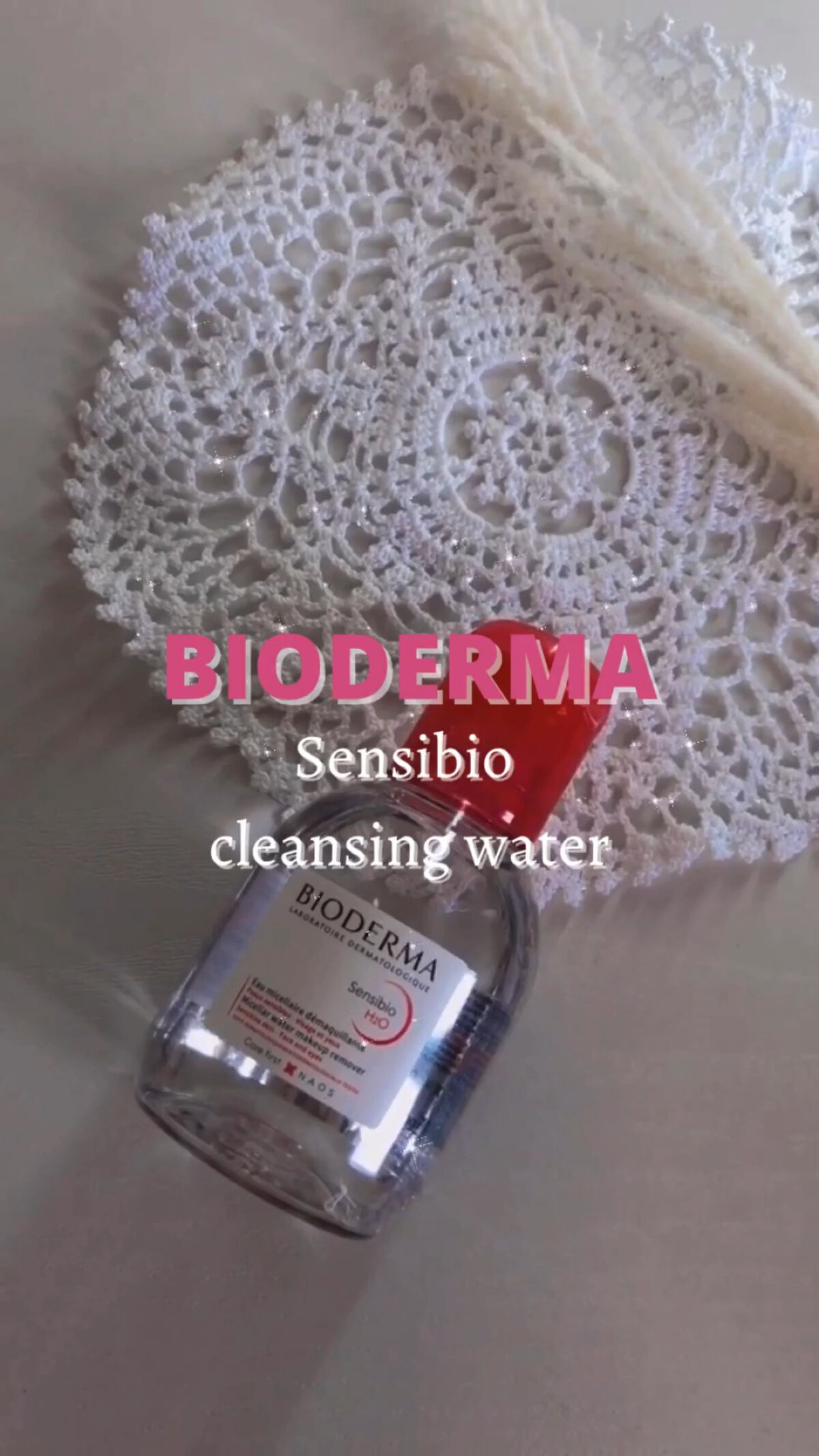 サンシビオ エイチツーオー D/ビオデルマ/クレンジングウォーターを使ったクチコミ（1枚目）