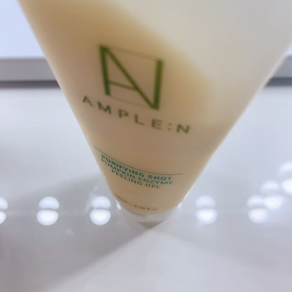 プリパインショットカボチャ酵素ピーリングジェル/AMPLE:N/ピーリングの動画クチコミ3つ目