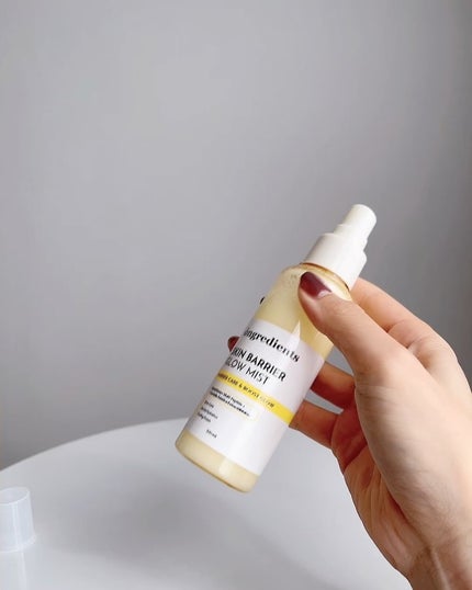 オングリディエンツ スキンバリアグローミスト/Ongredients/ミスト状化粧水を使ったクチコミ(3枚目)