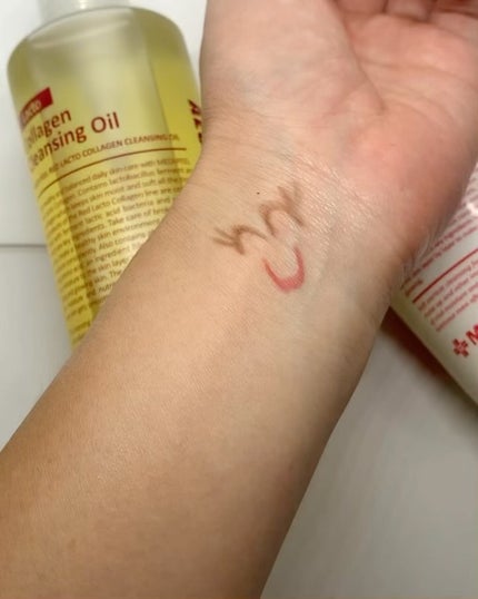 レッドラクトコラーゲンクレンジングオイル/MEDIPEEL/オイルクレンジングを使ったクチコミ(6枚目)