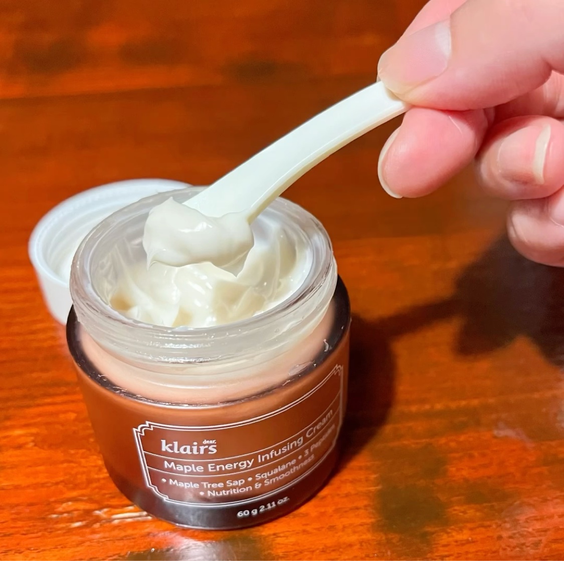 メープルエナジーインフュージングクリーム/Klairs/フェイスクリームを使ったクチコミ（2枚目）