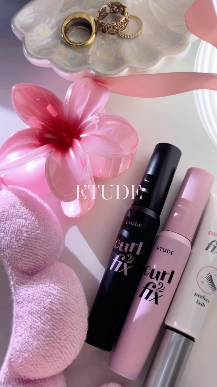 マスカラフィクサー パーフェクトラッシュ/ETUDE/マスカラ下地の人気ショート動画