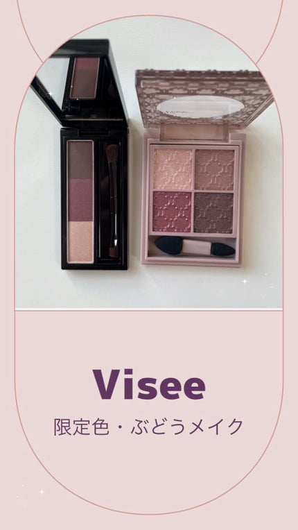 グロッシーリッチ アイズ N/Visée/アイシャドウパレットの人気ショート動画