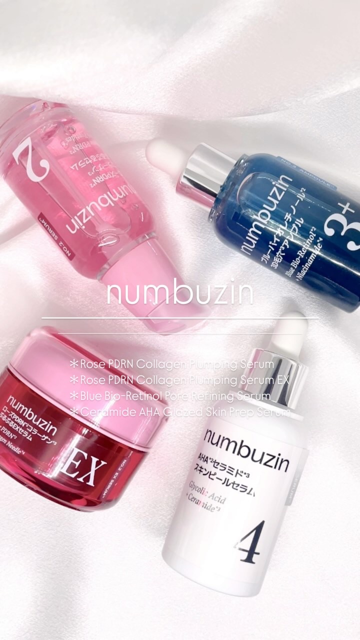 3番 ブルーバイオレチノール3D毛穴アンプル/numbuzin/美容液の人気ショート動画