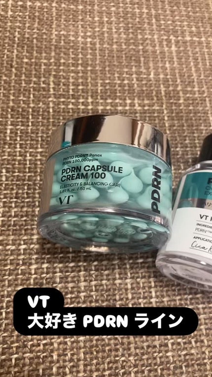 PDRN カプセルクリーム 100/VT/フェイスクリームの人気ショート動画