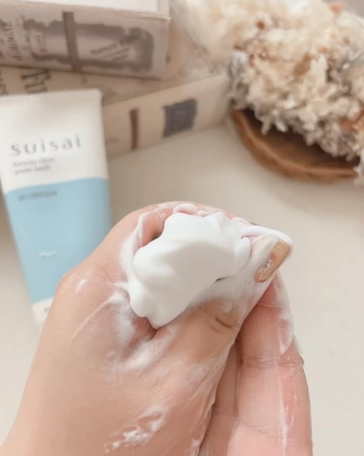 スイサイ ビューティクリア ペーストウォッシュ/suisai/洗顔フォームを使ったクチコミ（3枚目）