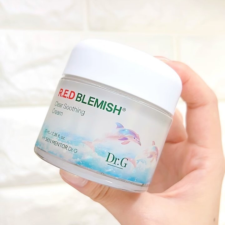 レッドブレミッシュ クリアスージングクリーム/Dr.G/フェイスクリームを使ったクチコミ（2枚目）