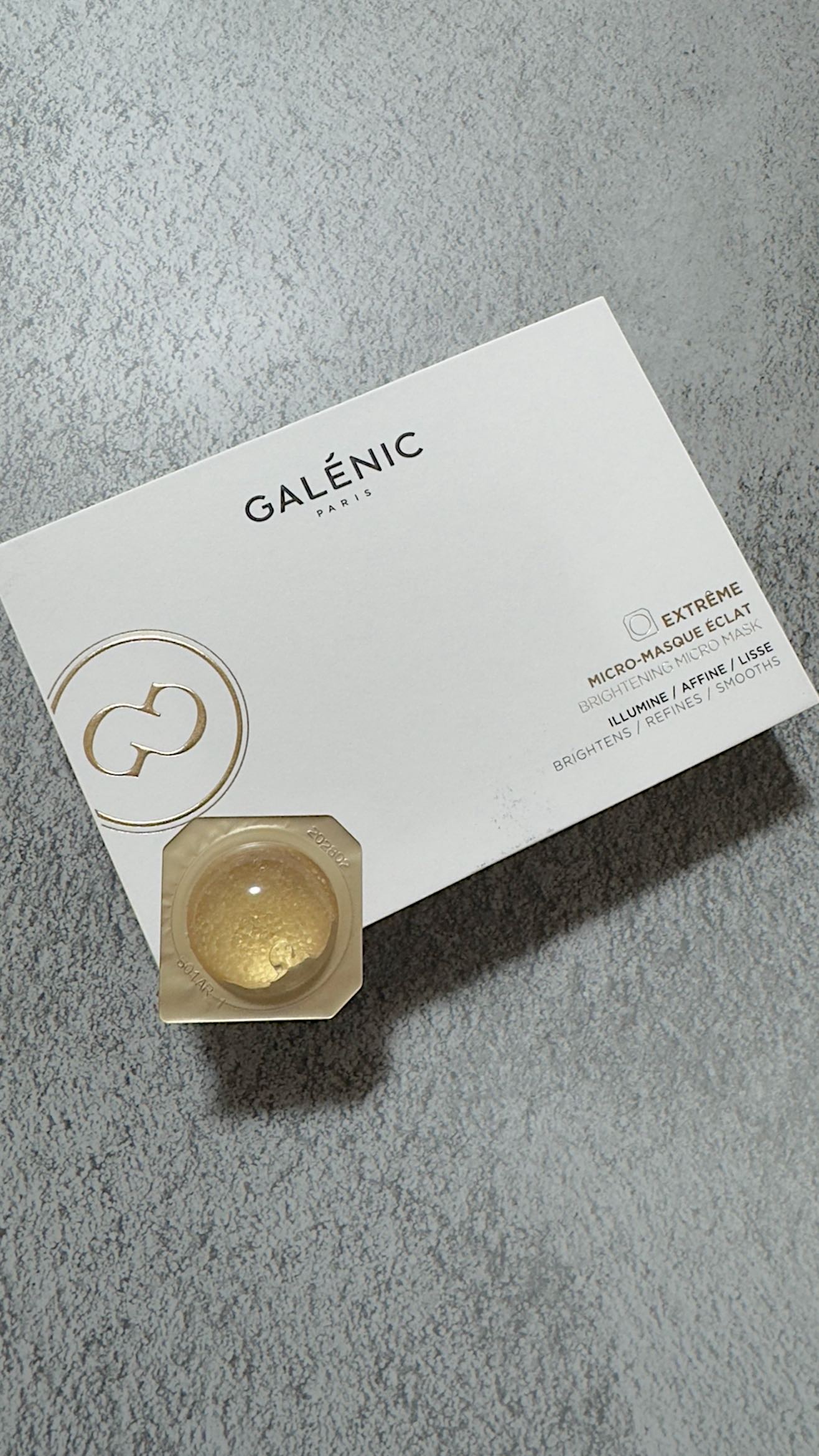 GALÉNIC エクストリーム ブライトニング マイクロ マスク/Galénic/洗い流すパック・マスクの動画クチコミ2つ目