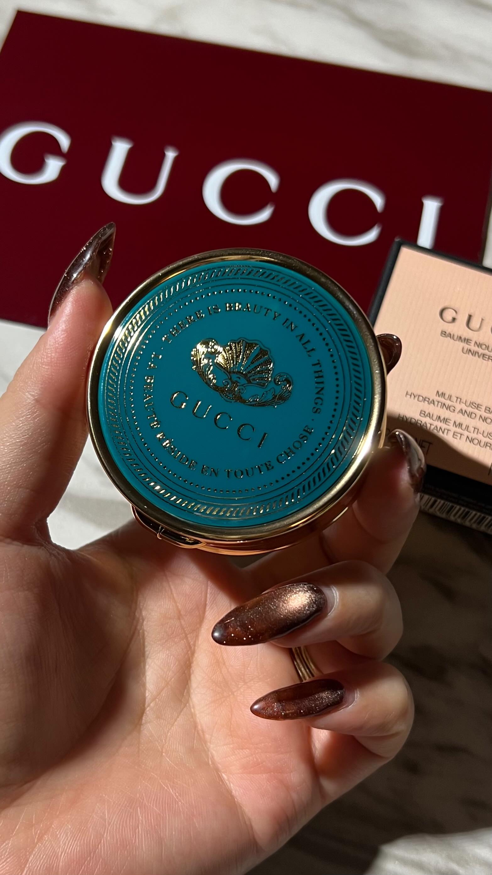 グッチ バーム ヌリサン ユニヴェルセル/GUCCI beauty/フェイスバームを使ったクチコミ（1枚目）