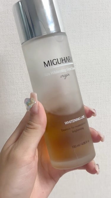 MIGUHARA Ultra Whitening First Essenceのクチコミ「||柔らかな肌へ導く|| MIGUHARA
Ultra Whitening First Ess.....」（3枚目）