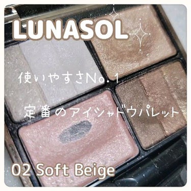 スリーディメンショナルアイズ/LUNASOL/パウダーアイシャドウを使ったクチコミ（1枚目）