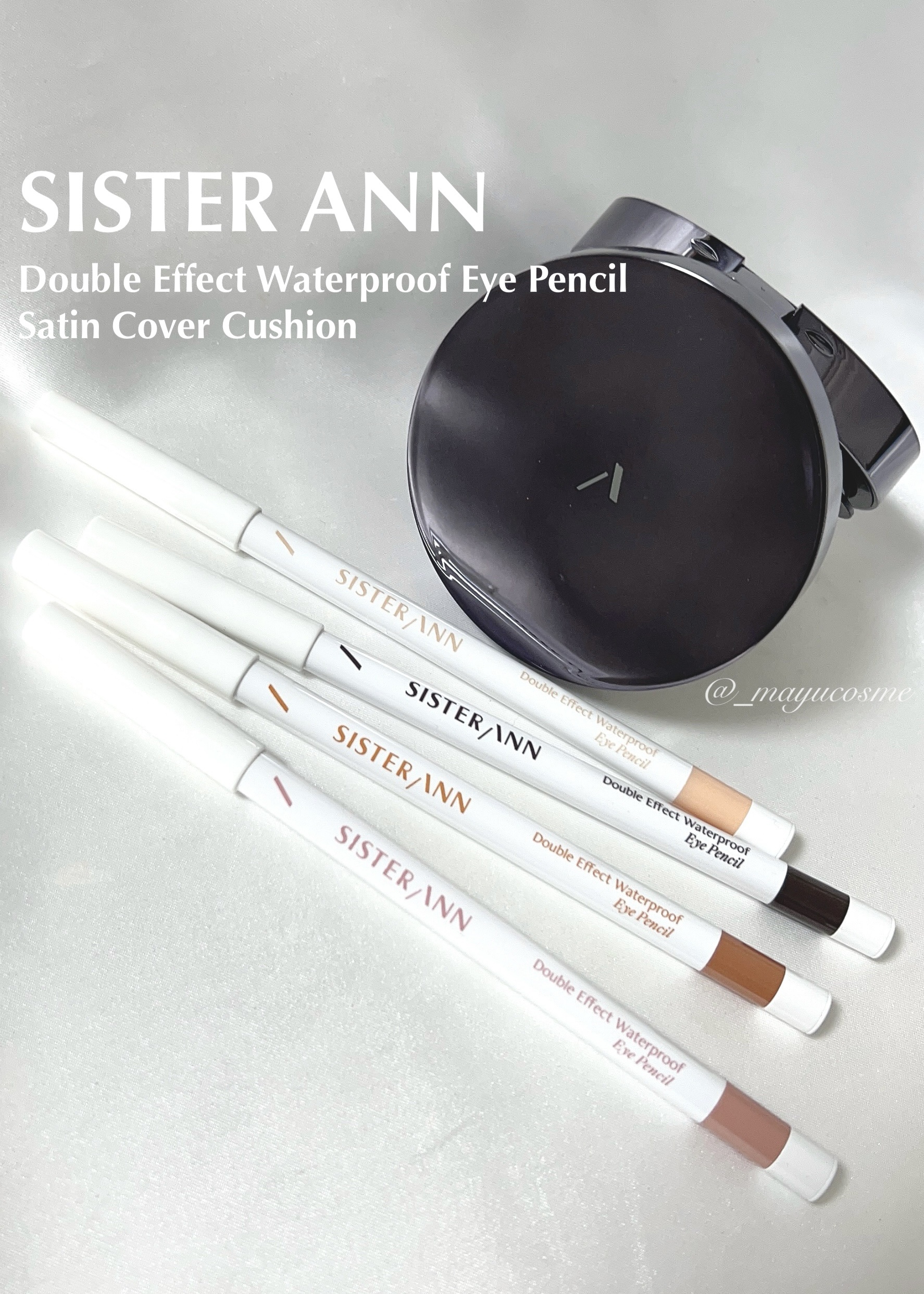 ウォータープルーフペンシルアイライナー/SISTER ANN/ペンシルアイライナーの人気ショート動画