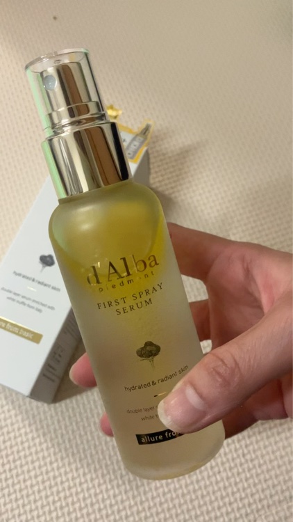 ホワイトトリュフファーストスプレーセラム/ダルバ/美容液の動画クチコミ3つ目