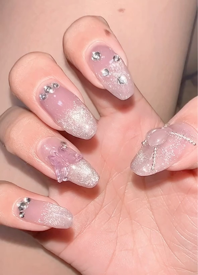 キラキラネイルのネイルデザイン | パル カラージェル｜キャンドゥ