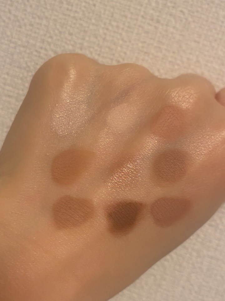 マイフェイブムードアイパレット 9カラー/HOLIKA HOLIKA/アイシャドウパレットを使ったクチコミ（3枚目）