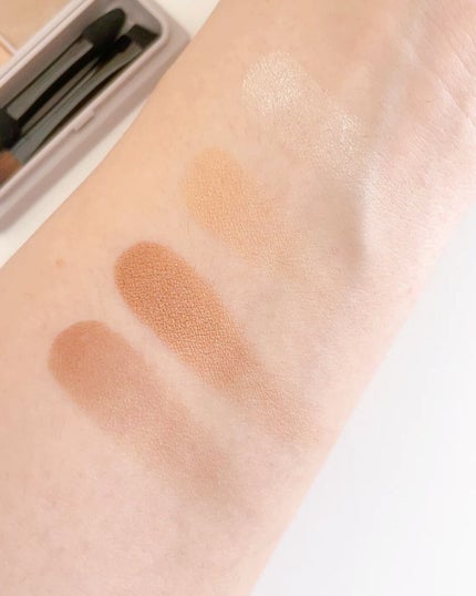 デザイニングアイカラー/rafuna/アイシャドウパレットを使ったクチコミ(3枚目)