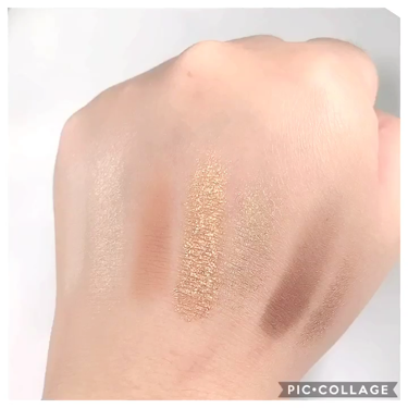 Too Faced スパークリング パイナップル アイシャドウ パレットのクチコミ「🎄#TooFaced🎄
🎄#スパークリングパイナップルアイシャドウパレット 
(Sparkli.....」（3枚目）