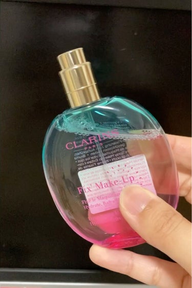 フィックス メイクアップ/CLARINS/ミスト状化粧水を使ったクチコミ（2枚目）