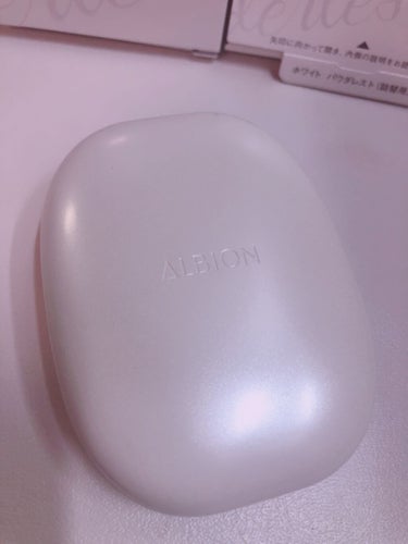 ホワイト パウダレスト/ALBION/パウダーファンデーションを使ったクチコミ（1枚目）