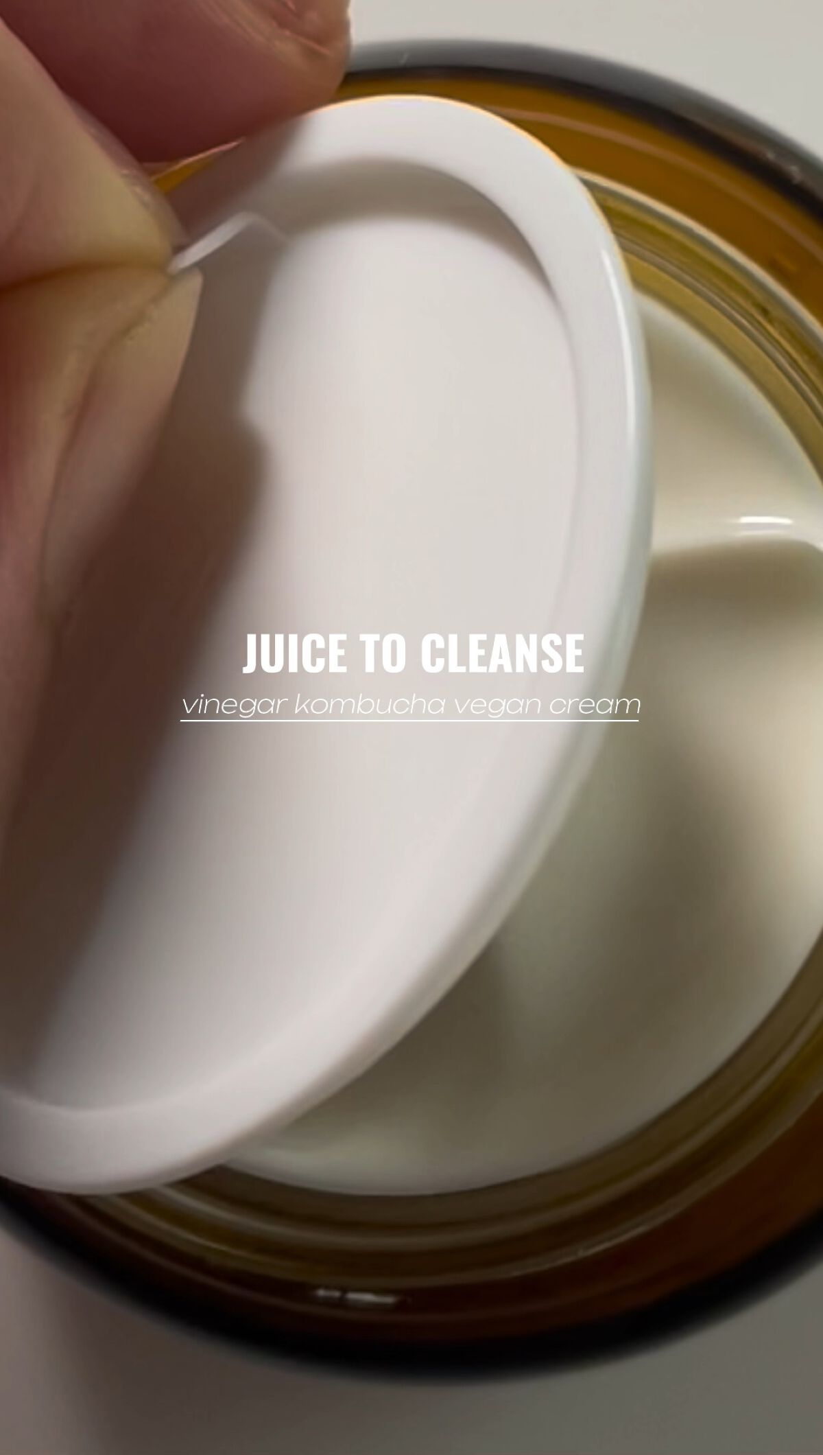 ビネガー コンブチャヴィーガン クリーム/JUICE TO CLEANSE/フェイスクリームを使ったクチコミ（1枚目）