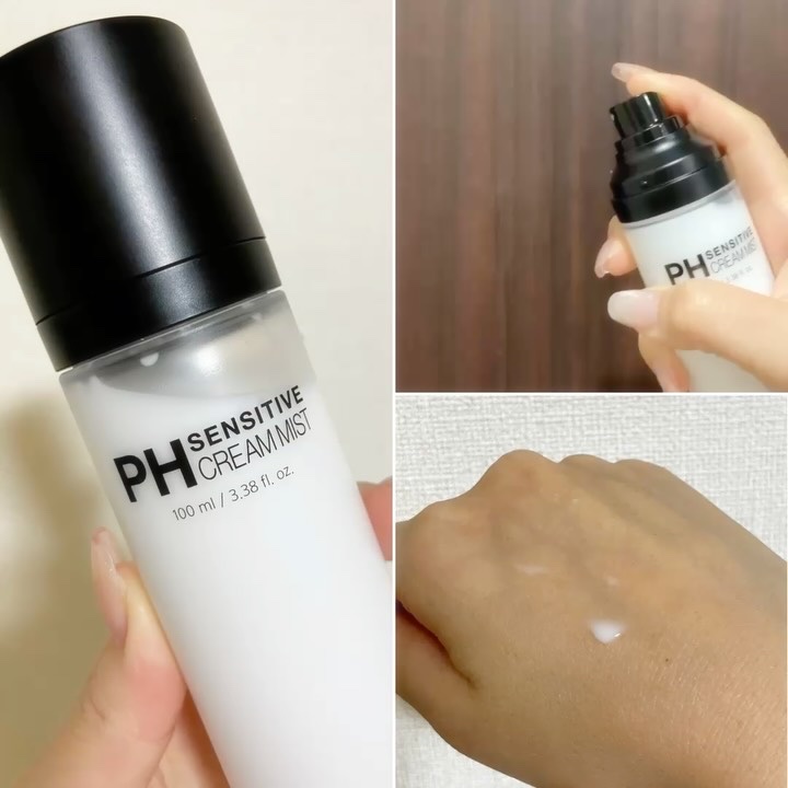 PHセンシティブクリームミスト/SAM'U/ミスト状化粧水を使ったクチコミ（2枚目）
