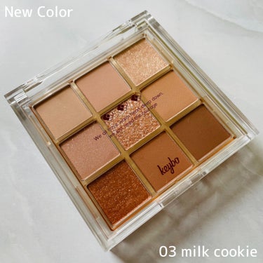 KEYBO FALL IN LOVE SHADOW PALETTE/keybo/アイシャドウパレットを使ったクチコミ（1枚目）