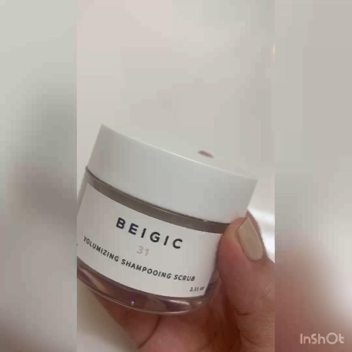 ボリューマイジングシャンプーイングスクラブ/BEIGIC/市販シャンプーを使ったクチコミ（1枚目）