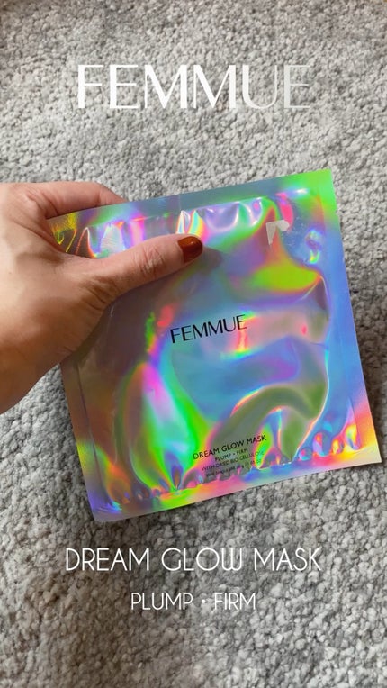 ドリームグロウマスクPF(ハリ・エイジングケア)/FEMMUE/シートマスク・パックを使ったクチコミ(1枚目)