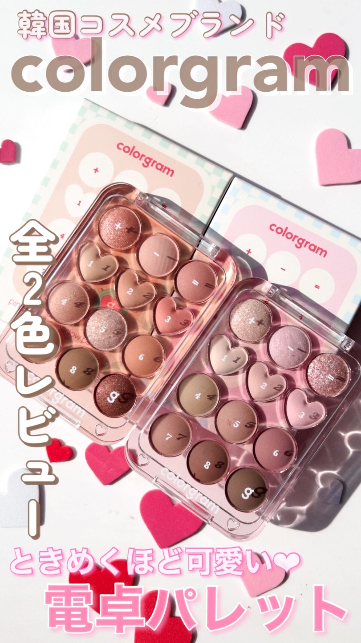 目元チュートリアルアイパレット/Colorgram/アイシャドウパレットの動画クチコミ2つ目