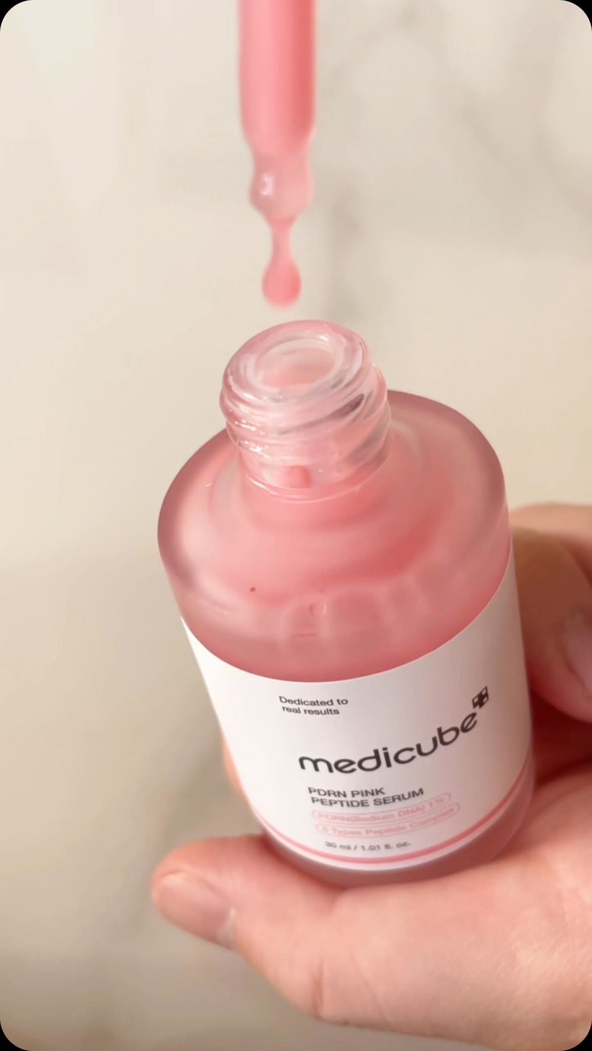 PDRNピンクアンプル PDRN 10,000ppm配合/MEDICUBE/美容液を使ったクチコミ（1枚目）