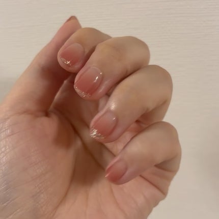 セミキュアジェルネイル(ハンド)/ohora/ネイルシールを使ったクチコミ(3枚目)