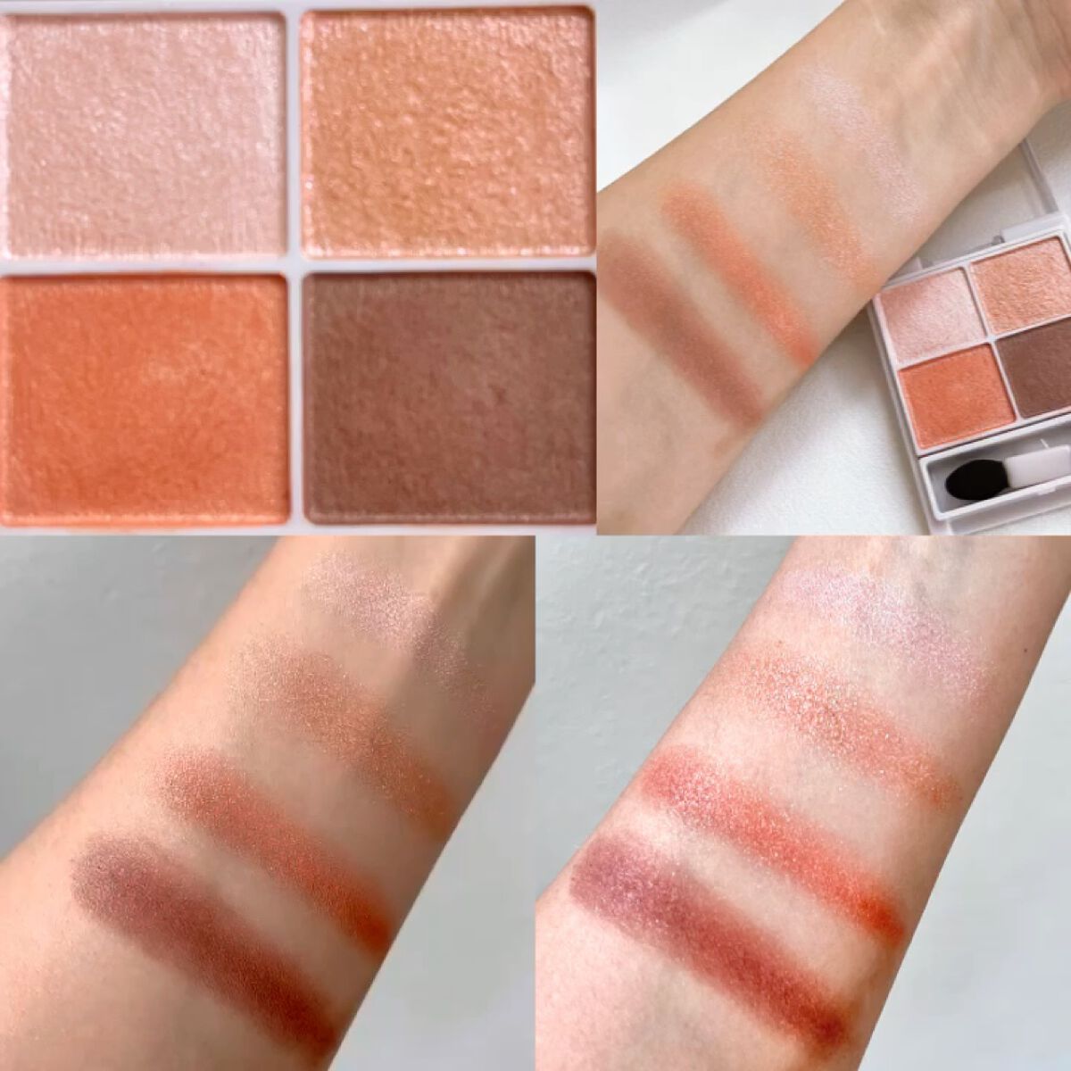 シルキースフレアイズ/キャンメイク/アイシャドウパレットを使ったクチコミ（3枚目）