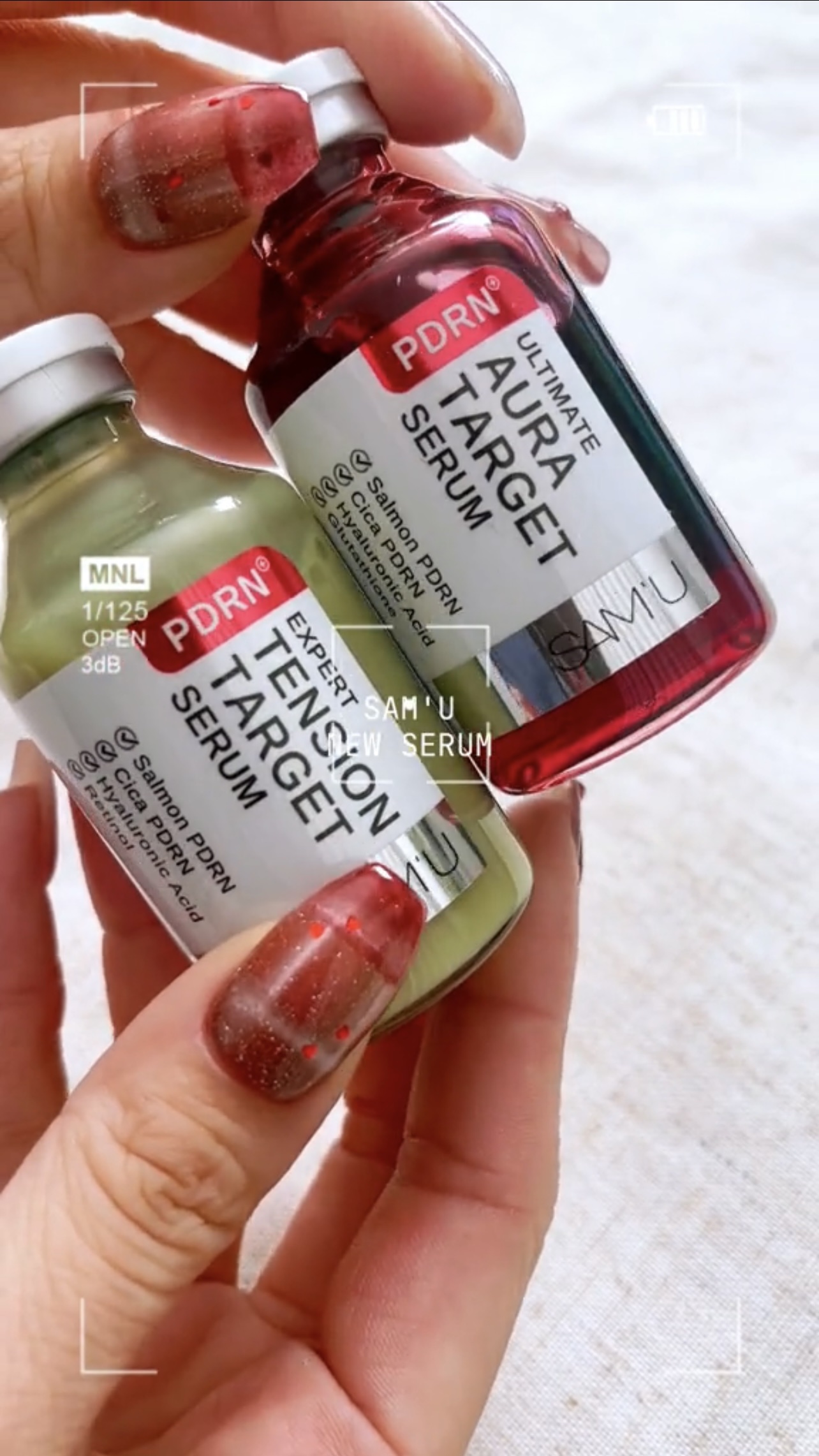 PDRNアルティメットオーラターゲットセラム/SAM'U/美容液を使ったクチコミ（1枚目）