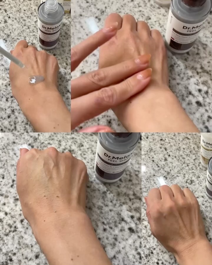 白米ピールショットゴマージュアンプル/Dr.Melaxin/美容液を使ったクチコミ（3枚目）