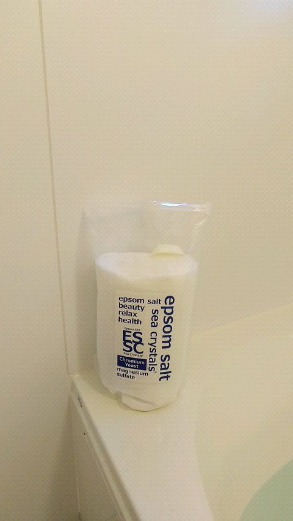 シークリスタルス エプソムソルト オリジナル/sea crystals/無機塩系入浴剤を使ったクチコミ（1枚目）