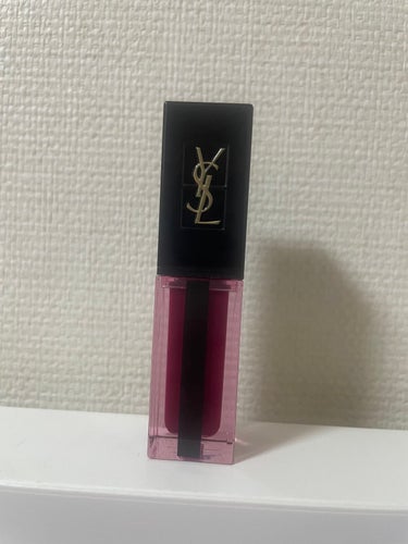 ルージュ ピュールクチュール ヴェルニ ウォーターステイン/YVES SAINT LAURENT BEAUTE/口紅を使ったクチコミ（1枚目）