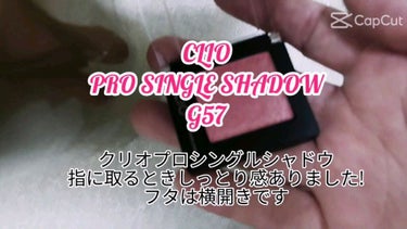 プロ シングル シャドウ/CLIO/パウダーアイシャドウの動画クチコミ5つ目