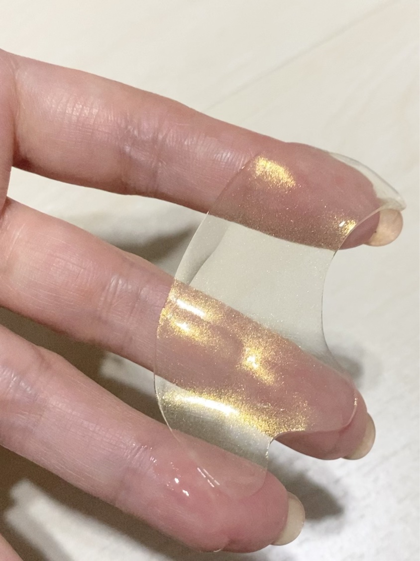 GOLD COLLAGEN DUAL EYE PATCH/SNP/アイケア・アイクリームを使ったクチコミ（3枚目）