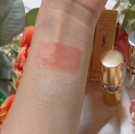 ルージュ ヴォリュプテ シャイン/YVES SAINT LAURENT BEAUTE/口紅を使ったクチコミ(2枚目)